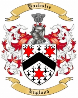 Yackslie Family Crest from England