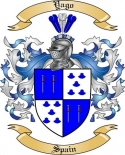 Yago Family Crest from Spain