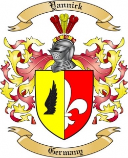 Yannick Family Crest from Germany