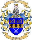 Yates Family Crest from England