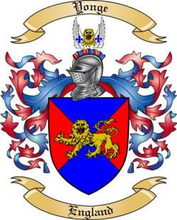 Yonge Family Crest from England2