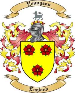 Youngson Family Crest from England