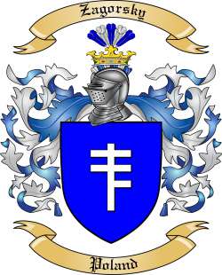 Zagorsky Family Crest from Poland