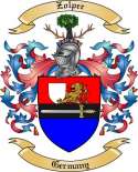 Zolper Family Crest from Germany