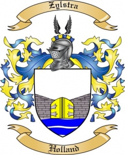 Zylstra Family Crest from Holland