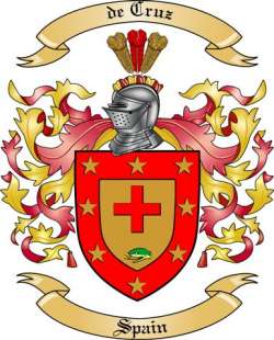 deCruz Family Crest from Spain