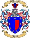 deOrellana Family Crest from Spain