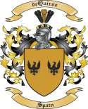 deQuiroz Family Crest from Spain