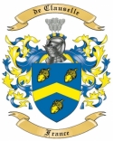de Clauselle Family Crest from France