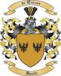 de Quiroz Family Crest from Spain