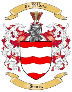 de Ribas Family Crest from Spain