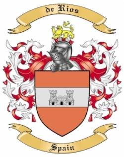 de Rios Family Crest from Spain