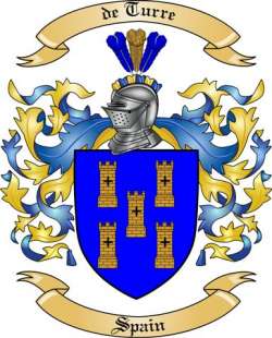 de Turre Family Crest from Spain2