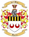 del Rio Family Crest from Spain2