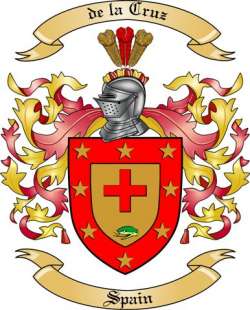 delaCruz Family Crest from Spain