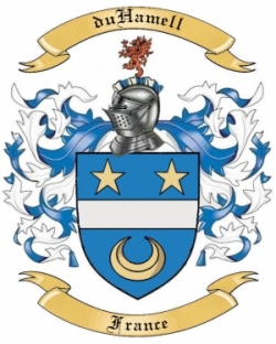 duHamell Family Crest from France