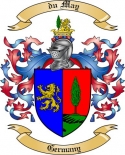 du May Family Crest from Germany