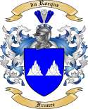 du Rocque Family Crest from France