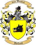van Heuval Family Crest from Holland