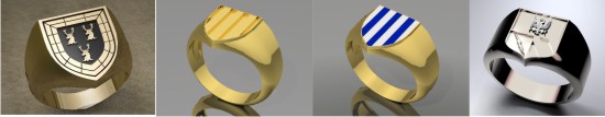 Unique Scottish Gold Rings