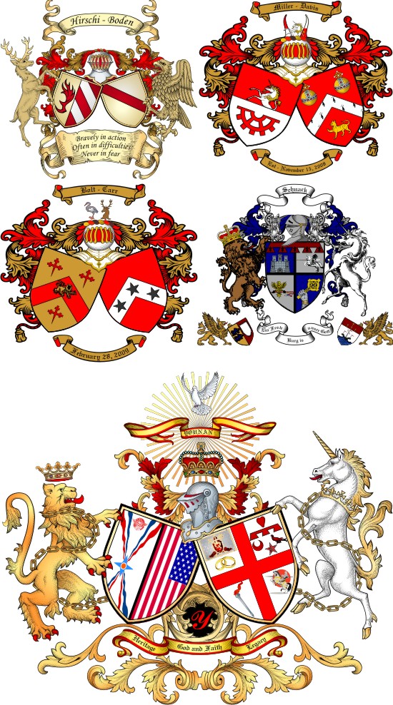 Family Coat Of Arms Template