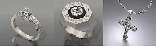 Heraldry Coat of Arms Family Rings for a Man or Woman