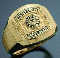 Coast Guard Ring to show your services.