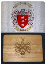 Coat of Arms Cutting Board
