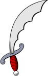 Simplistic Weapon 6 Seax Sword